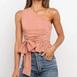 Petal & Pup Orange Palise top